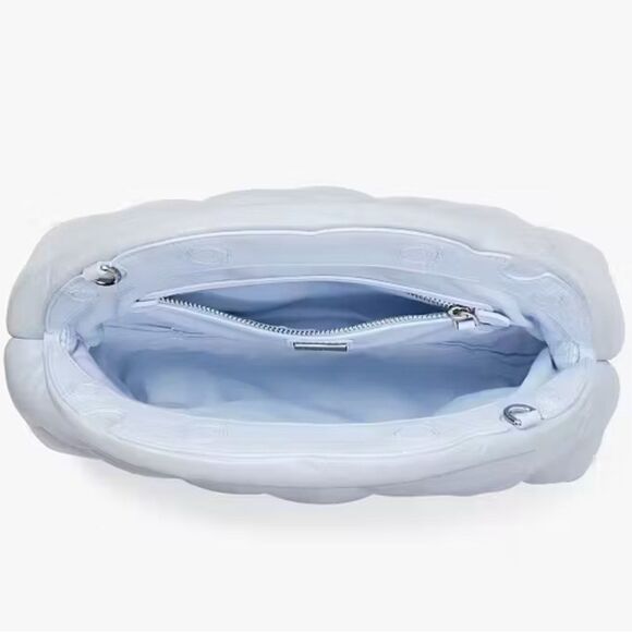 Kate Spade Shade Quilted Cloud Clutch Crossbody Pearlized Leather - Picture 6 of 13